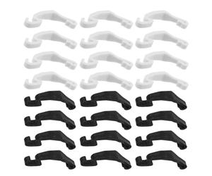 HOLIDYOYO 40pcs Plastic Cage Buckle Clips for Hamsters and Chicken Coops, Sturdy Wire Fixing Clips Preventing Pets from Escaping, Easy DIY Assembly for Small Animal Pet Enclosures