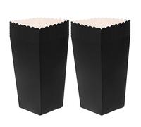 HOLIDYOYO 48pcs Popcorn Boxes Popcorn Packaging Boxes Large Capacity Paper Easy Assembly Safe Material Stylish Design Sl esign for Party and Movie Food