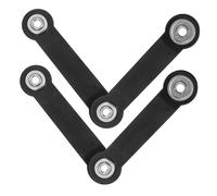 HOLIDYOYO 4pcs Glider Arm Bracket Replacement for Outdoor Swing Bench Hardware Weatherproof Corrosion-Resistant Bearing Arms with Antirust Coating Patio Rocker Parts for Garden Furniture