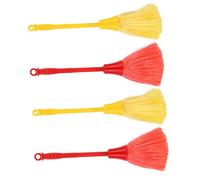 HOLIDYOYO 4pcs Microfiber Extending Duster for Buddha Statue Washable for Temple Cleaning