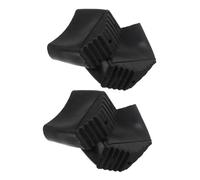 HOLIDYOYO 4Pcs Multi-Function Ladder Foot Pads Thickened Rubber Covers for Household Step Ladder Protection Non-Slip Wear-Resistant Pads for Safety and Floor Protection