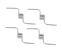 HOLIDYOYO 4pcs Refrigerator French Door Spring Replacement Steel Spring Fridge Divider Door Mechanism Part for Upright Fridges