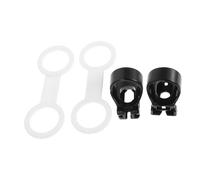 HOLIDYOYO 4Pcs Scuba Diving Snorkel Keeper Set - Silicone Snorkel Attachment Clips Dive Mask Strap Holders, Soft Sturdy Retainers for Snorkeling Gear and Outdoor Water Sports