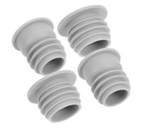 HOLIDYOYO 4pcs Silicone Drain Pipe Plugs Leak Sealing Covers for Washing Machine Hose with Odor Floor Protection Design for Pipes Silicone for Water Leakage Prevention