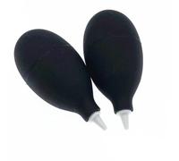 HOLIDYOYO 4pcs Silicone Suction Bulb Blowing Ball Squeeze Cleaner Black Easy Operation Secure Grip Camera Lens Computer Dust Blower for Home Trip