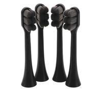HOLIDYOYO 4pcs Sonic Electric Toothbrush Heads Replacement for Sensitive Gums Ultra Fine Soft Bristles Pregnancy Safe Toothbrush Parts Compatible for Daily Oral Care