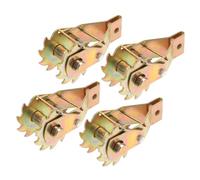 HOLIDYOYO 4pcs Steel Wire Tensioner for Greenhouse and Vineyard Use Heavy Duty Gear Wire Tightener Tool Steel Construction Easy Operation for Secure Fastening