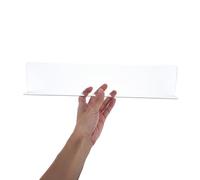 HOLIDYOYO 4pcs Transparent Window Sill Protector Abs Material Anti-scratch Cover for Dogs Cats Claw Chewing Slobbering Easy-clean Pet Window Ledge Guard for Homes and Pet Centers