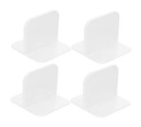 HOLIDYOYO 4pcs White Plastic Playpen Stabilizer Clips Anti-Slip Base Secure Playpen the Ground Reinforcing for Indoor Baby Easy to Install Holding Support