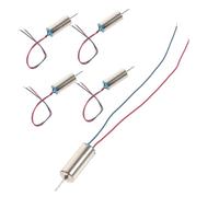 HOLIDYOYO 5 Pcs Brushed Coreless Micro Dc Motors for Airplane Model High Reliability Stable Performance with High Temperature and Abrasion Resistance Random Color