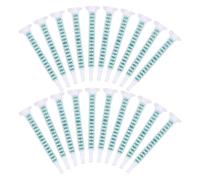 HOLIDYOYO 50pcs Epoxy Mixing Tubes with Nozzles for Ab Glue Applicator Efficient Two-part Adhesive Mixer Compatible with Needle Connection Practical Filler Tube for Precise Glue Dispensing