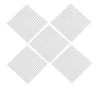 HOLIDYOYO 5Mm Self-Adhesive Silver Mirror Craft Tiles 5 Sheets - DIY Mosaic Squares for Disco Ball Repair, Vase Decoration, and Reflective Art Projects