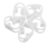 HOLIDYOYO 5pcs Compact Hose Tube Clamp Water Flow Control Clip Adjustable Valve Regulator for Aquarium Lab Bottle Infusion