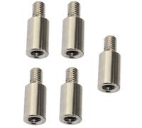 HOLIDYOYO 5pcs Extension Posts for Photo Albums Scrapbooking DIY Tool Long Screw Refillable Album Accessory Compatible with Sanwa Joystick Manual Work Enhancer