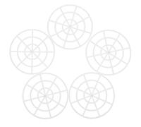 HOLIDYOYO 5pcs Mason Jar Press Tool with Mesh Helper Fermenting Weights for Pickling Fermentation Portable Vegetable Press Practical Kitchen Accessory for Even Pressure Flavor Preservation