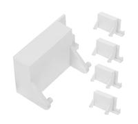 HOLIDYOYO 5pcs Microwave Oven Door Support Latch Plastic Replacement for Models Door Closing and Support Bracket for DIY Oven Repair and Secure Operation