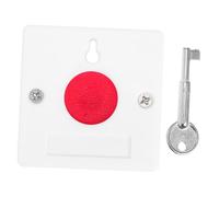 HOLIDYOYO 5pcs Wireless Emergency Call Button Panel for Disabled Toilets Key Lock Sos Alarm Switch Caregiver Alert System for Elderly Wheelchair Accessible Restroom Safety Easy Installation