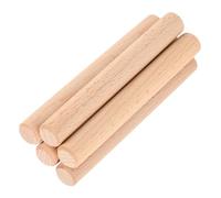 HOLIDYOYO 5pcs Wooden Pegboard Hooks Shaker Pegs Wood Sticks for Hanging and DIY Crafts Home Office Wall Peg Boards