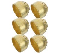 HOLIDYOYO 6 Pcs Gas Stove Flame Tongues Replacement Parts Copper Alloy with Efficient Flame Distribution and Versatile Fit for Kitchen Gas Stove Accessories