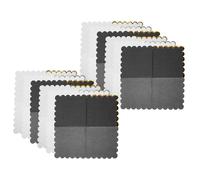 HOLIDYOYO 60pcs Disposable Napkins Black White with Gold Silver Edge Elegant Absorbent Paper Serviettes for Birthday Wedding BBQ Tea Party Supplies