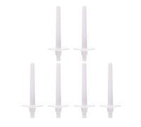HOLIDYOYO 6pcs Bobbin Winder Set with Plastic Floss Bobbins and Sewing Machine Spindle, Replaceable and Easy to Store Upper Thread Holders for Sewing Machine Spools and Accessories