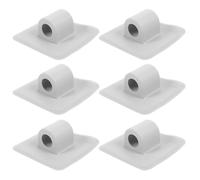HOLIDYOYO 6pcs Motor Mount Kit for Inflatable Rubber Boats and Kayaks Inner Diameter Plastic Fishing Motor Bracket Buckle Canoe Engine Fasteners