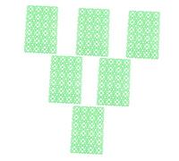HOLIDYOYO 6Pcs Rabbit Cage Mats Pet Foot Pads Scratch Wear Resistant Breathable Pet Cage Liners for Hamsters Guinea Pigs Chinchillas Cats Washable and Random Color