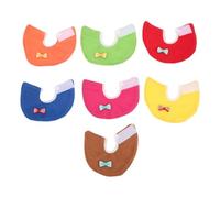 HOLIDYOYO 7pcs Bird Cone Collar Adjustable Neck Protector for Parrots and Cockatiels Anti-bite Elizabethan Neckwear with Vibrant Colors for Plucking Prevention and Wound Healing