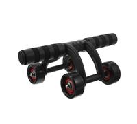 HOLIDYOYO Abdominal Fitness Roller with Skid Handle and Bearing Capacity Sponge Grip Abs Exercise Wheel for Mens Core and Leg Muscle Training at Home