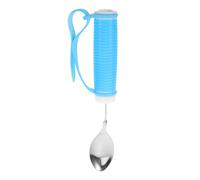 HOLIDYOYO Adaptive Anti-Shaking Elderly Auxiliary Spoon with Weighted Ergonomic Handle for Disabled and Weak Hands Self-Feeding Utensil Suitable for Soups and Solid Foods