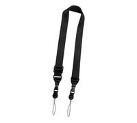 HOLIDYOYO Adjustable Black Canvas and Abs Messenger Bag Shoulder Strap, Comfortable to Use Padded Strap for Laptop, Camera, and Carry Bags, Replacement Accessory