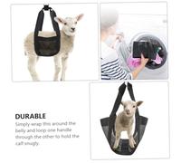 HOLIDYOYO Adjustable Small Animal Weighing Sling with Leg Support for Calves Lambs Puppies Livestock Hanging Scale Hammock Preventing Falls for Accurate Pet Weight Measurement
