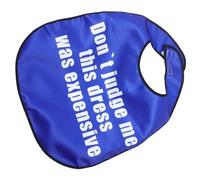 HOLIDYOYO Adult Bib for Eating with Tie Strap Washable Lightweight Dining Bib for Elderly Disabled Bedridden Patients Clothes Protector for Mealtime Use