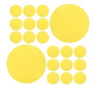 HOLIDYOYO Ambient Lighting Gel Filters 30Pcs 60Mm Warm Light Stickers for Ceiling Spotlights, Self-Adhesive Film for Nursery and Reading Corners, Soft Glow Color Correction Discs