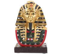 HOLIDYOYO Ancient Egyptian Resin Figurine Craft Artistic Desktop Decor for Detailed Lion-human Face Design and Chic Adornment