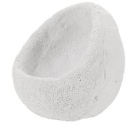 HOLIDYOYO Aquarium White with Surface Structure Anemone Ceramic Nest for Secure Underwater Habitat Marine Decor Accessory for Fish Tank and Saltwater Tank Enhancement