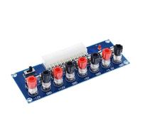 HOLIDYOYO Atx Power Supply Board with Output Terminal Binding Post and Indicator Light Compact Desktop PC Chassis Adapter for Motherboard Connection and Power Distribution Includes Fuse