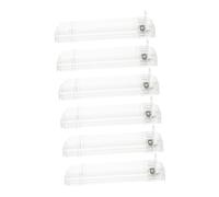 HOLIDYOYO Automatic Cigarette Display Rack Auto-Push Holder 6pcs Retail Store Cigarette Organizer Tray 28cm Single-Row Smoke Pack Dispenser