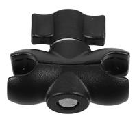 HOLIDYOYO Ball Head Connecting Rod Adapter Bracket for Car 25mm Black Aluminum Alloy with Extended Clamp Secure Mounting Steady Shots for Outdoor Sports Enthusiasts