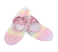 HOLIDYOYO Ballet Shoes Breathable Soft Sole Dance Flats for Non Slip Ballet Flats for Gymnastics Yoga Comfortable Lightweight Dance Shoes Pink
