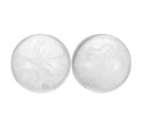 HOLIDYOYO Baoding Balls with Dragon Phoenix Design Crystal Crystal Massage Balls 50mm 2pcs for Hand Strengthening Exercises and Hand Therapy for Office and Travel Use