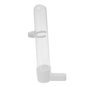 HOLIDYOYO Bird Feeding Cup Portable Animal Feeder Hollow Design Easy to Clean Suitable for Parrots Budgies Hamsters Rabbits Mice Squirrels Random Color Random Color