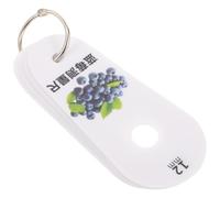 HOLIDYOYO Blueberry Diameter Measuring Gauge Caliper Fruit Measuring Ruler Tool with 9 Hole Sizes for Fresh Fruit Grading and Berry Diameter Measurement