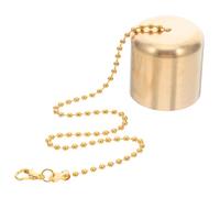 HOLIDYOYO Brass Candle Flame Extinguisher Snuffer Vintage Retro Design Heat-resistant Metal Candle Cap for Oil Lamps Convenient Extinguishing for Home Décor