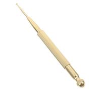 HOLIDYOYO Brass Dual-Headed Acupoint Massage Pen Portable Point Tool for Muscle Relaxation Versatile Handheld Massager for Back Neck and Trigger Point Therapy