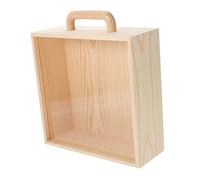 HOLIDYOYO Bridesmaid Box Elegant Wooden Holder for Wedding Party Favors Design Smooth for Bridal Shower Presents and Proposals