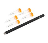 HOLIDYOYO Capacitive Stylus Pen with High-grade Silica Gel Disc Nib Compatible with Smartphones and Tablets Screen Writing and Drawing with Replacement Tips