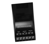 HOLIDYOYO Car Audio Crossover System High-low Frequency Divider for Vehicle Sound Modification Plastic Output Signal Processor Easy Installation Compatible with Various Models