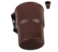 HOLIDYOYO Car Beverage Cup Holder Multipurpose Car Drink Organizer and Trash Can Storage Box Easy to Install and Clutter
