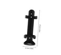 HOLIDYOYO Car Fire Extinguisher Bracket with Mounting Strap Durable Plastic Holder for Secure Fixing in Truck and Suv Trunks Easy Installation Stable and Versatile Fire Extinguisher Fixing